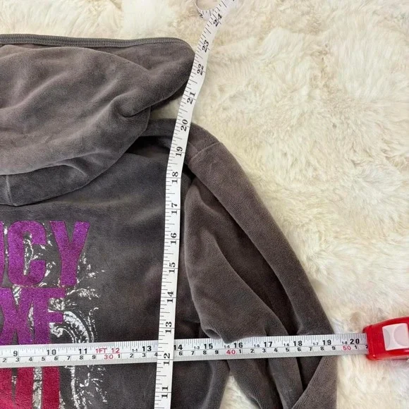 juicy couture velour hoodie - Picture 6 of 6